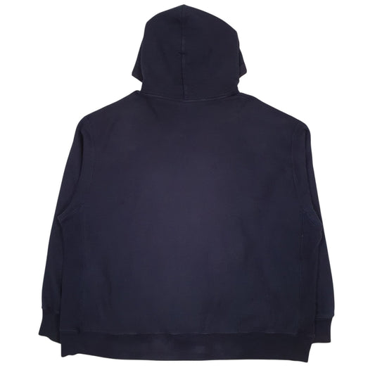 Mens Navy Champion Reverse Weave Hoodie Jumper