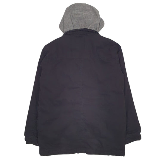Mens Black Wrangler   Coat