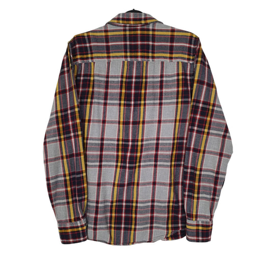 Mens Grey Arizona Jean Co Thick Flannel  Shirt