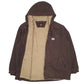 Mens Brown Lee Sherpa Lined  Coat