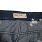 Mens Blue Blue Cult Distressed  Shorts