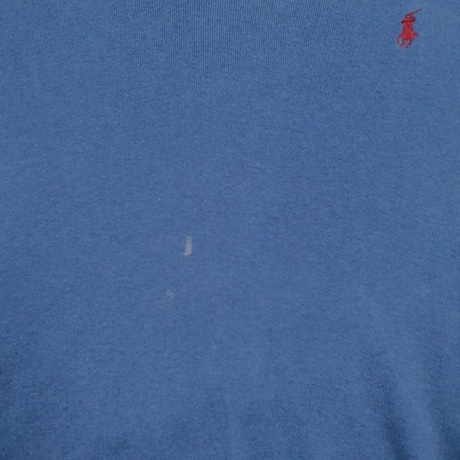 Womens Blue Polo Ralph Lauren Pima V Neck Jumper