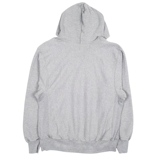 Mens Grey Champion Vintage 90s Reverse Weave Hoodie Jumper