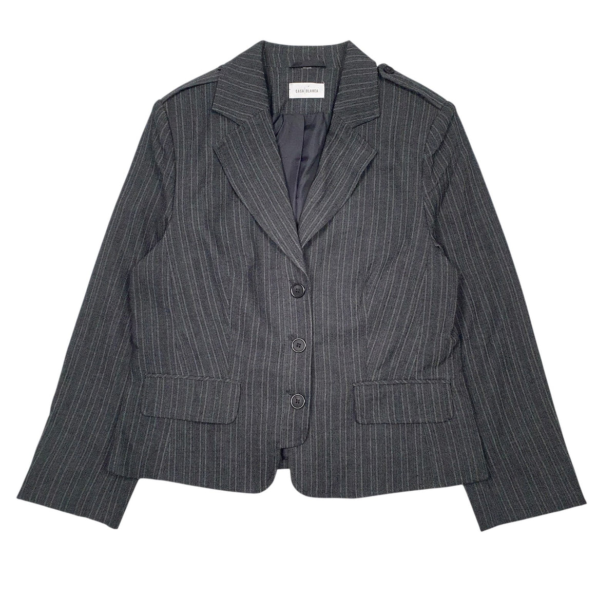 Womens Grey Casa Blanca   Coat
