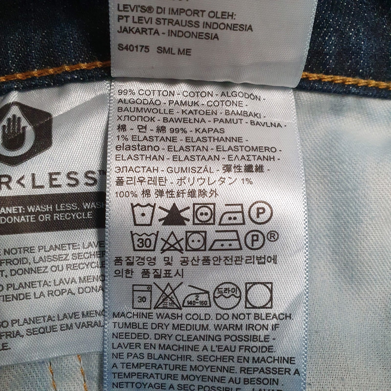 Mens Blue Levis   Jeans