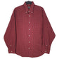 Mens Red Eddie Bauer  Long Sleeve Shirt