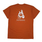 Mens Orange Gildan Engineering  T Shirt