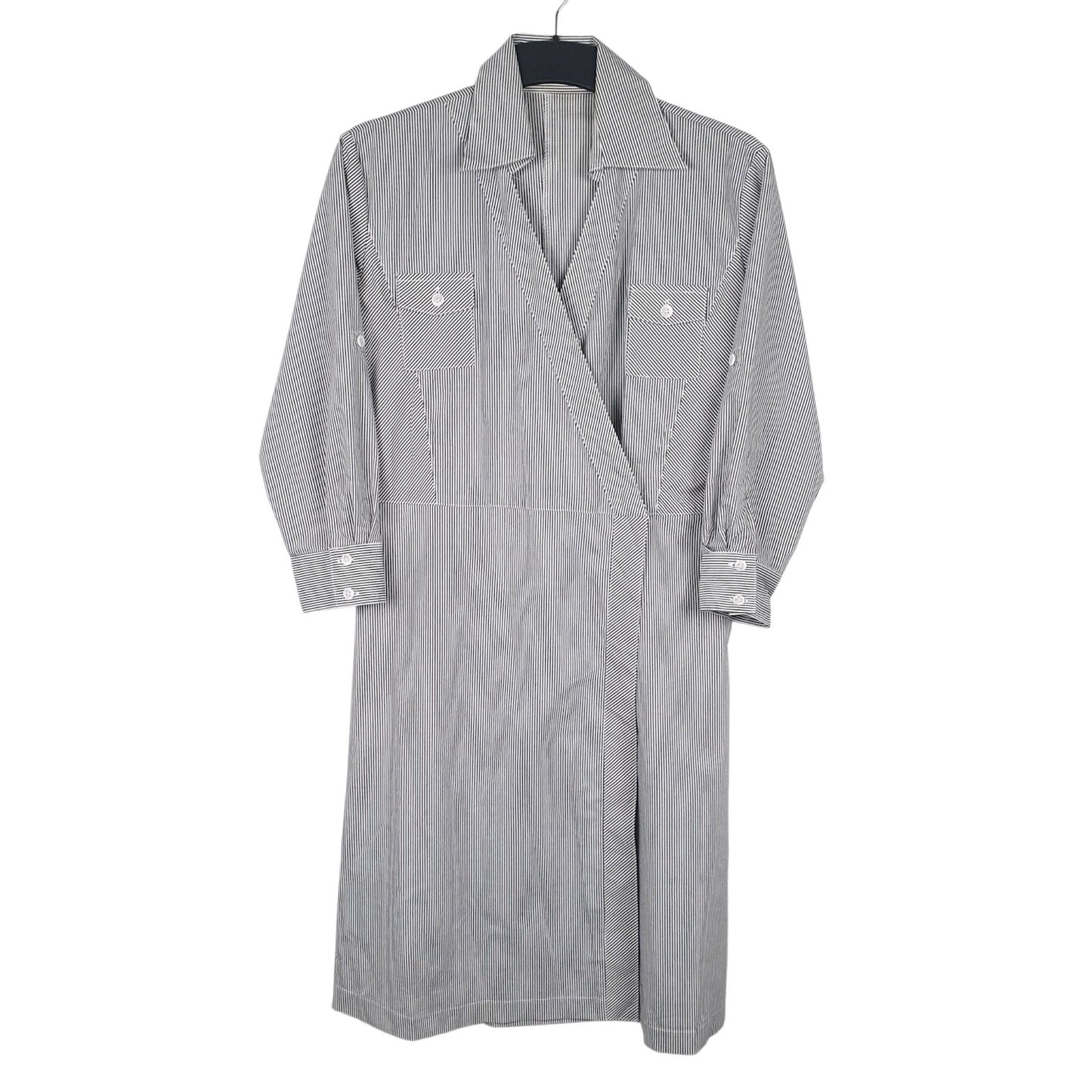 Womens White Unbranded  Long Sleeve Dress