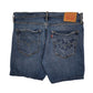 Mens Blue Levis   Shorts