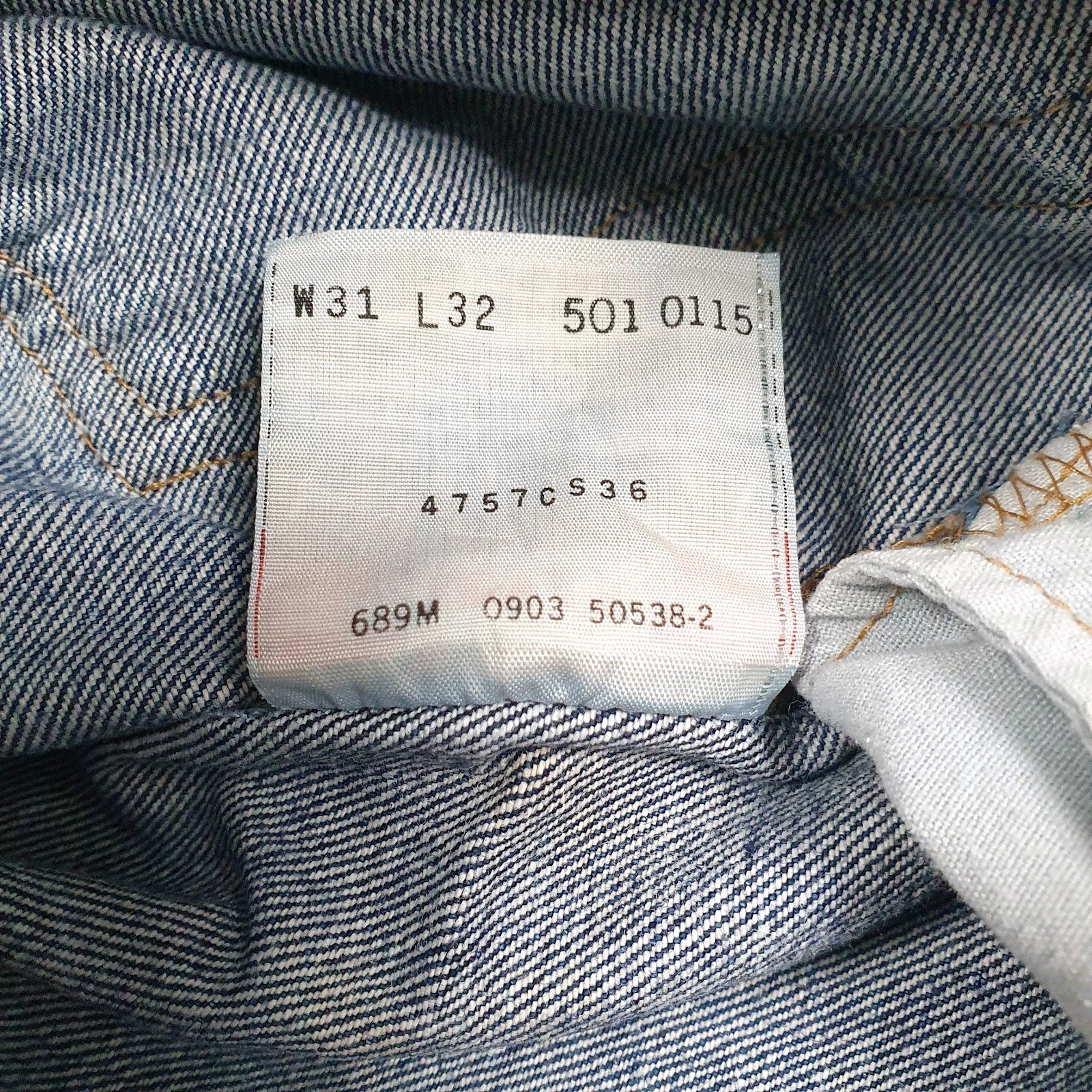 Mens Blue Levis Vintage 00s  Jeans