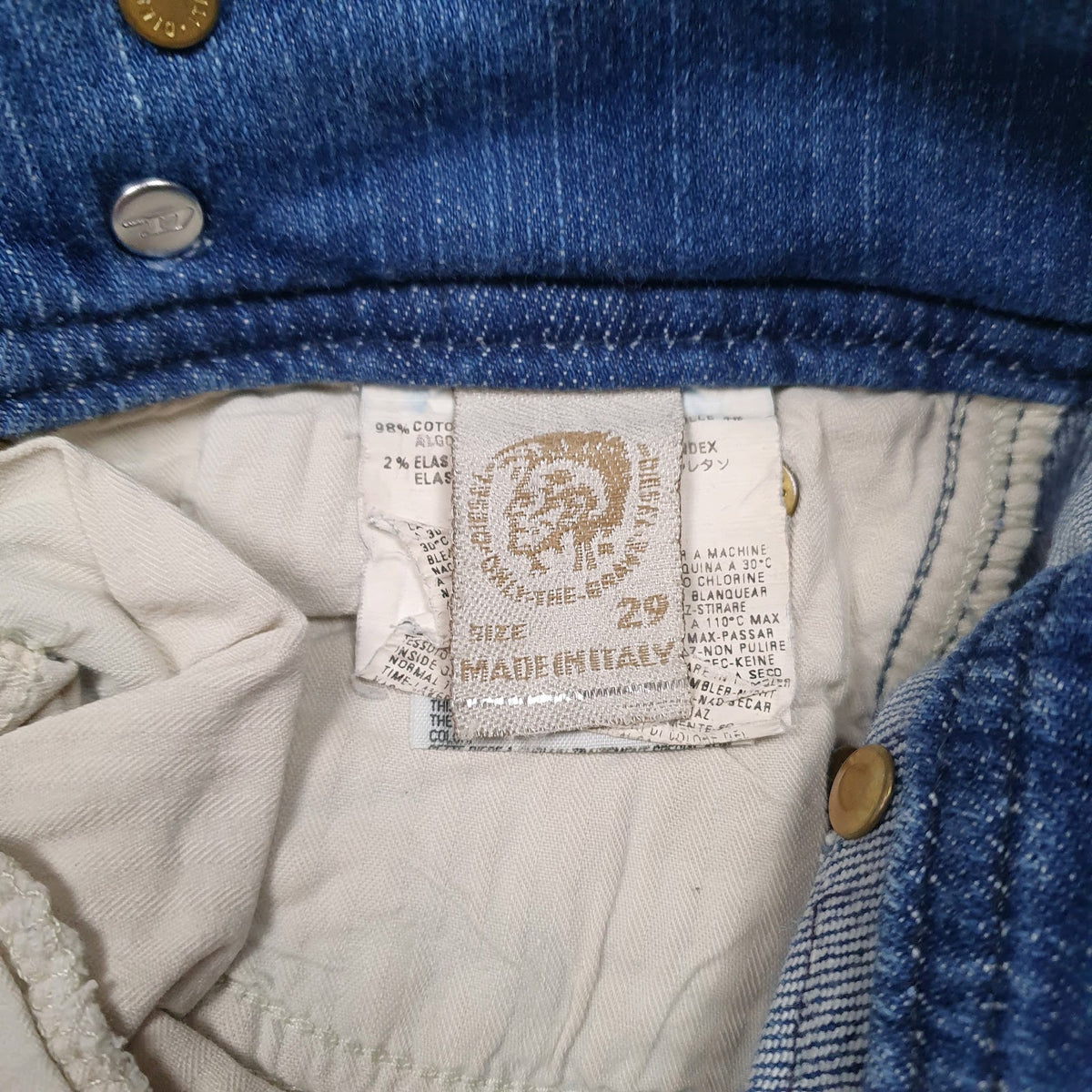 Womens Blue Diesel   Jeans