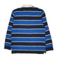 Mens Blue Denver Hayes Rugby  Polo Shirt