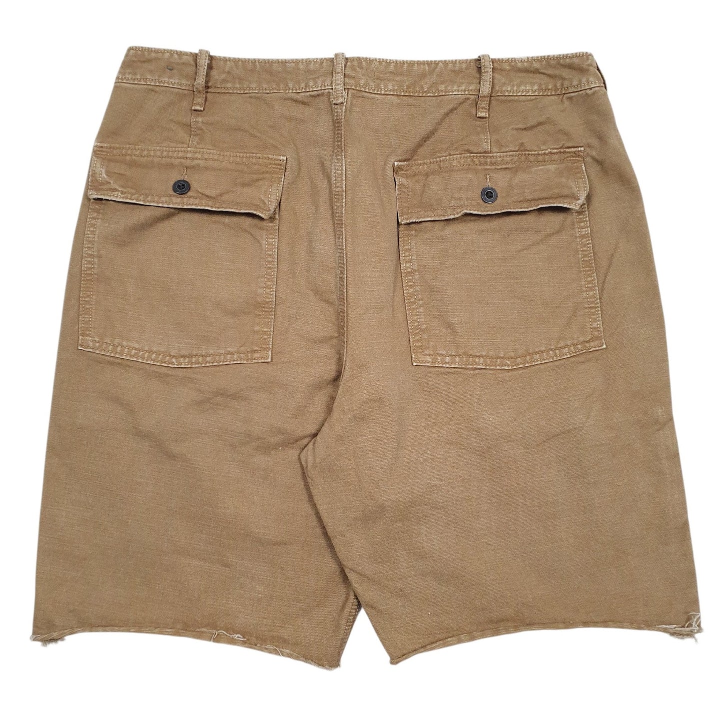 Mens Brown Abercrombie and Fitch   Shorts