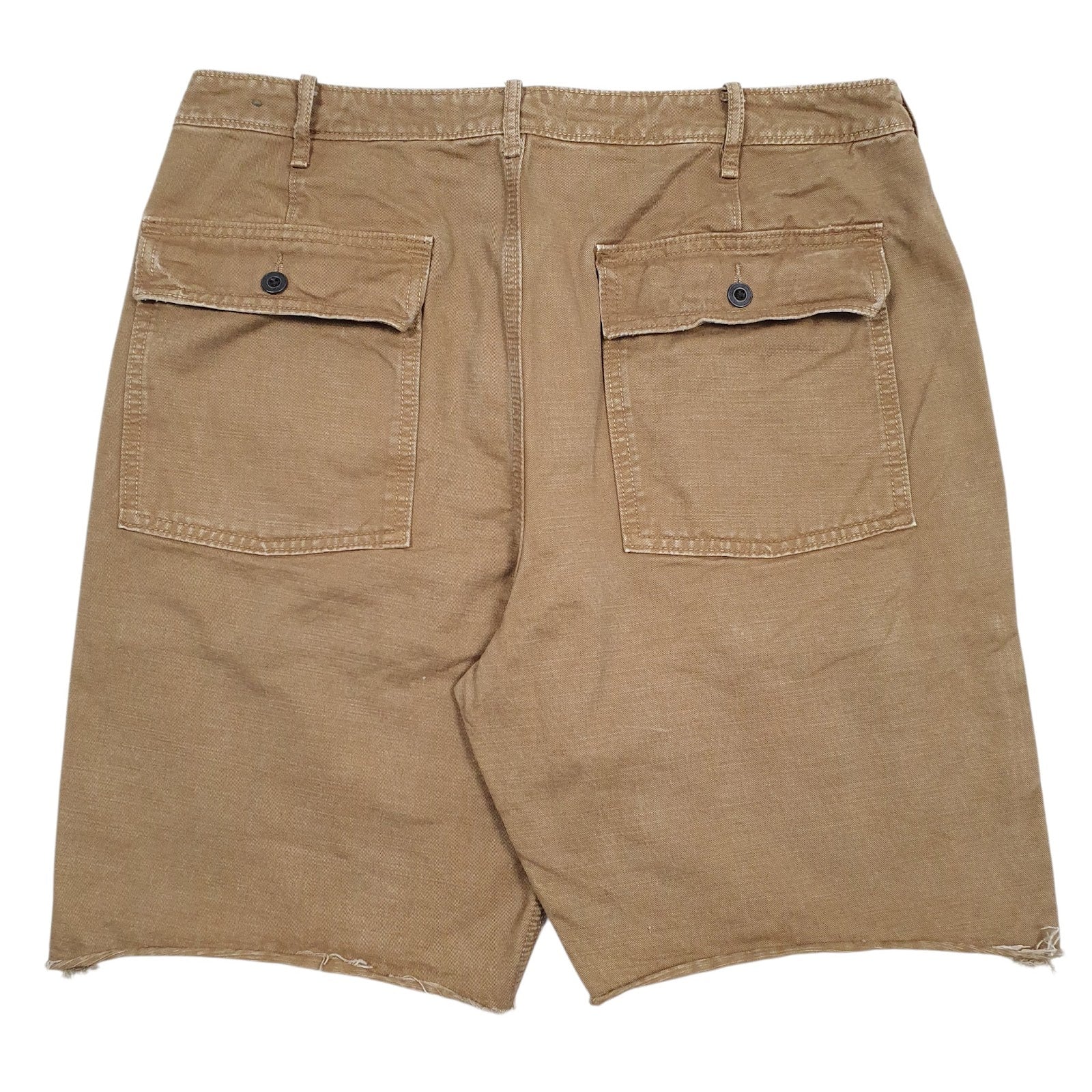Mens Brown Abercrombie and Fitch   Shorts