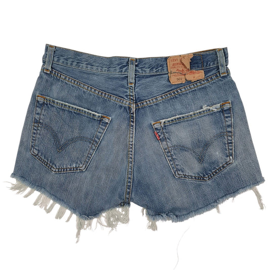 Womens Blue Levis 501 Vintage 2000s  Shorts