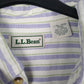 Mens White L.L.Bean   Shirt