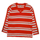 Womens Orange Tommy Hilfiger  V Neck Jumper