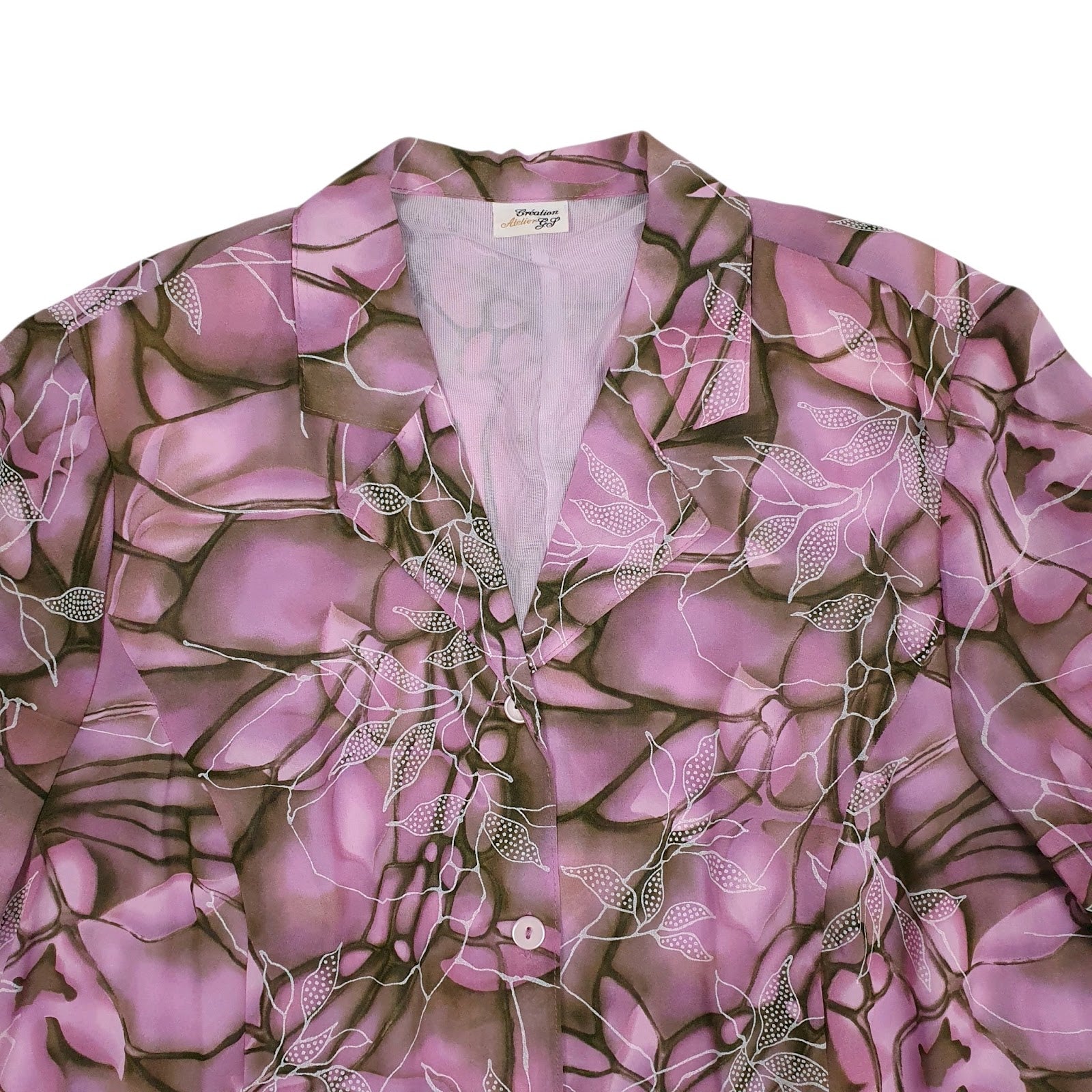 Womens Pink Creation Atelier Floral  Dress