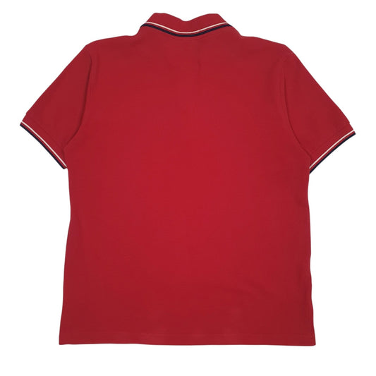 Mens Red Merc   Polo Shirt