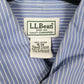 Mens Blue L.L.Bean   Shirt