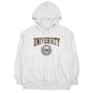 Mens Grey Garage University Hoodie Jumper