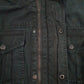 Mens Black Levis Sherpa Lined  Coat