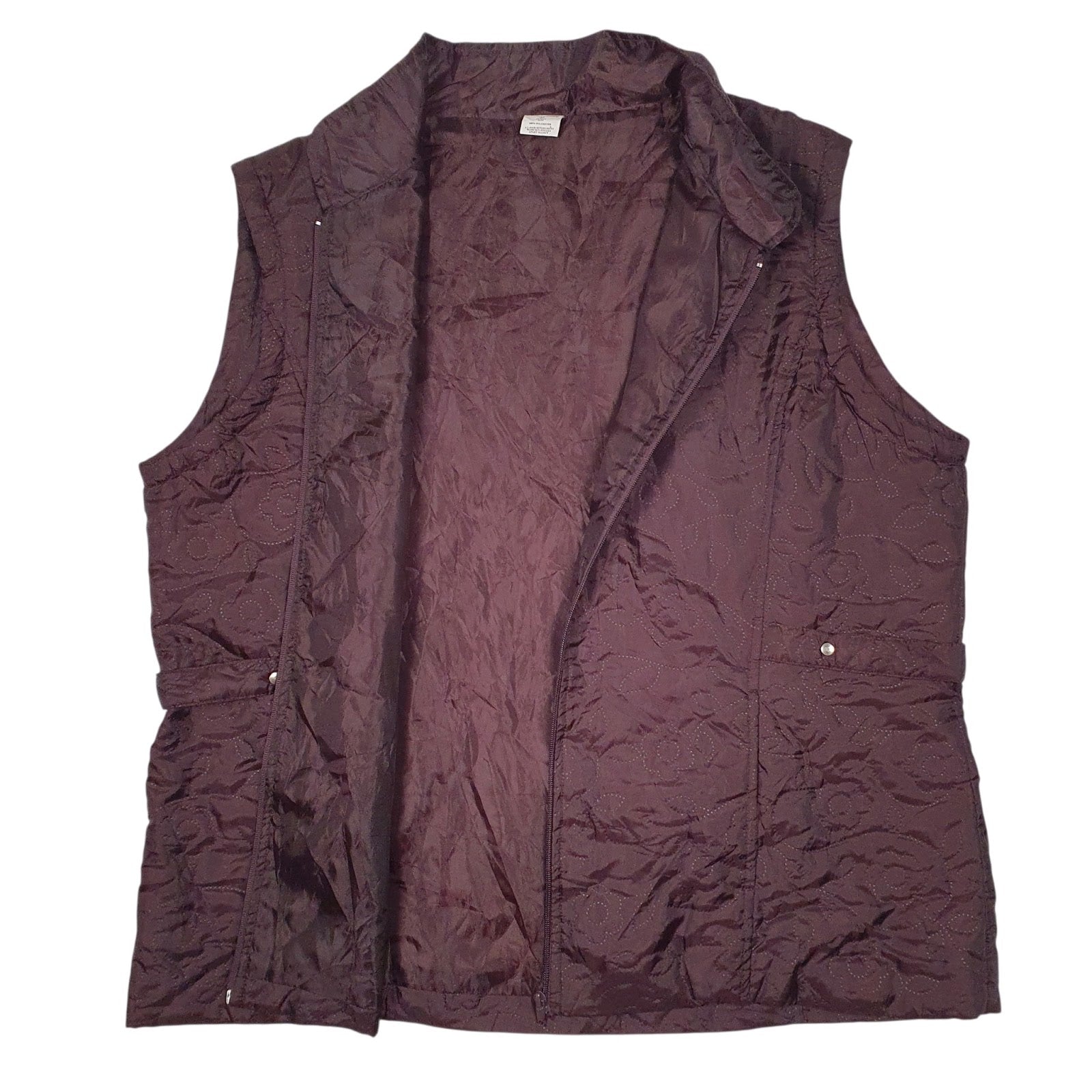 Womens Purple Anne De Lancay   Coat