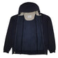 Mens Navy Champion Hoodie Full Zip Jumper
