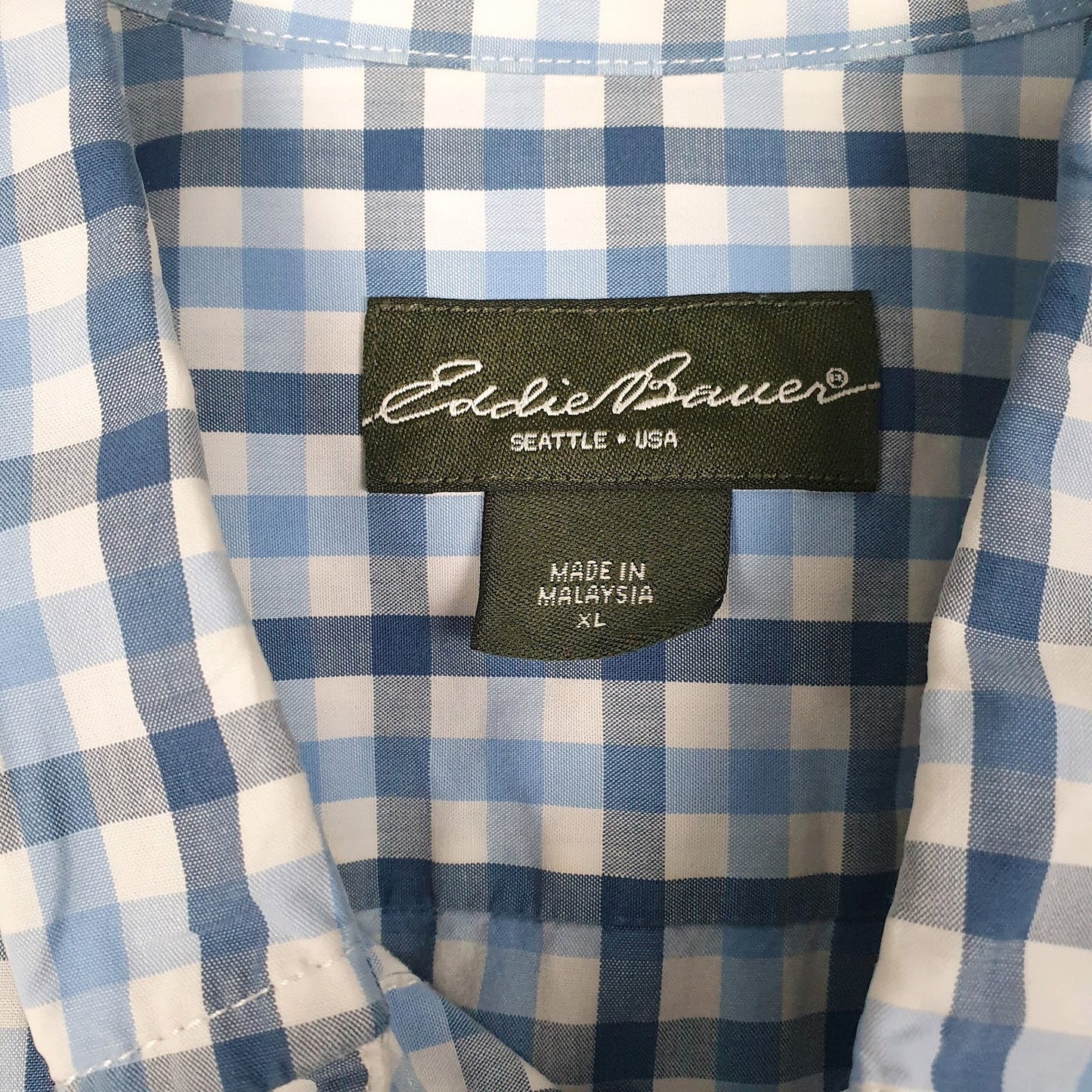 Mens Blue Eddie Bauer   Shirt