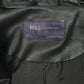 Womens Black M&S Faux Leather  Coat