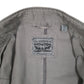 Mens Grey Levis Military Field Parka  Coat