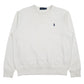 Mens White Polo Ralph Lauren  Crewneck Jumper