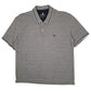 Mens Grey Champion  Short Sleeve Polo Shirt