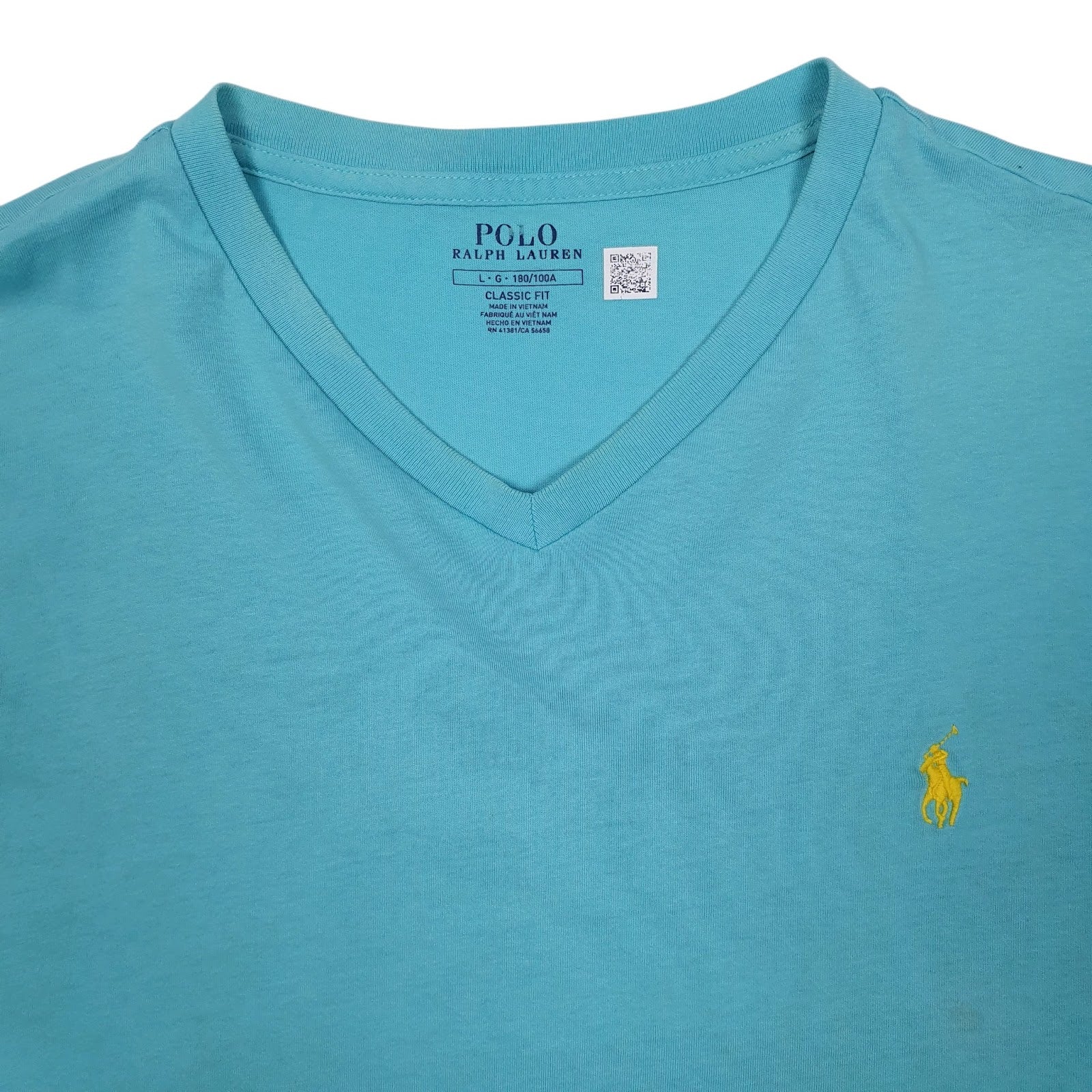 Mens Blue Polo Ralph Lauren   T Shirt