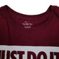 Mens Burgundy Nike   T Shirt