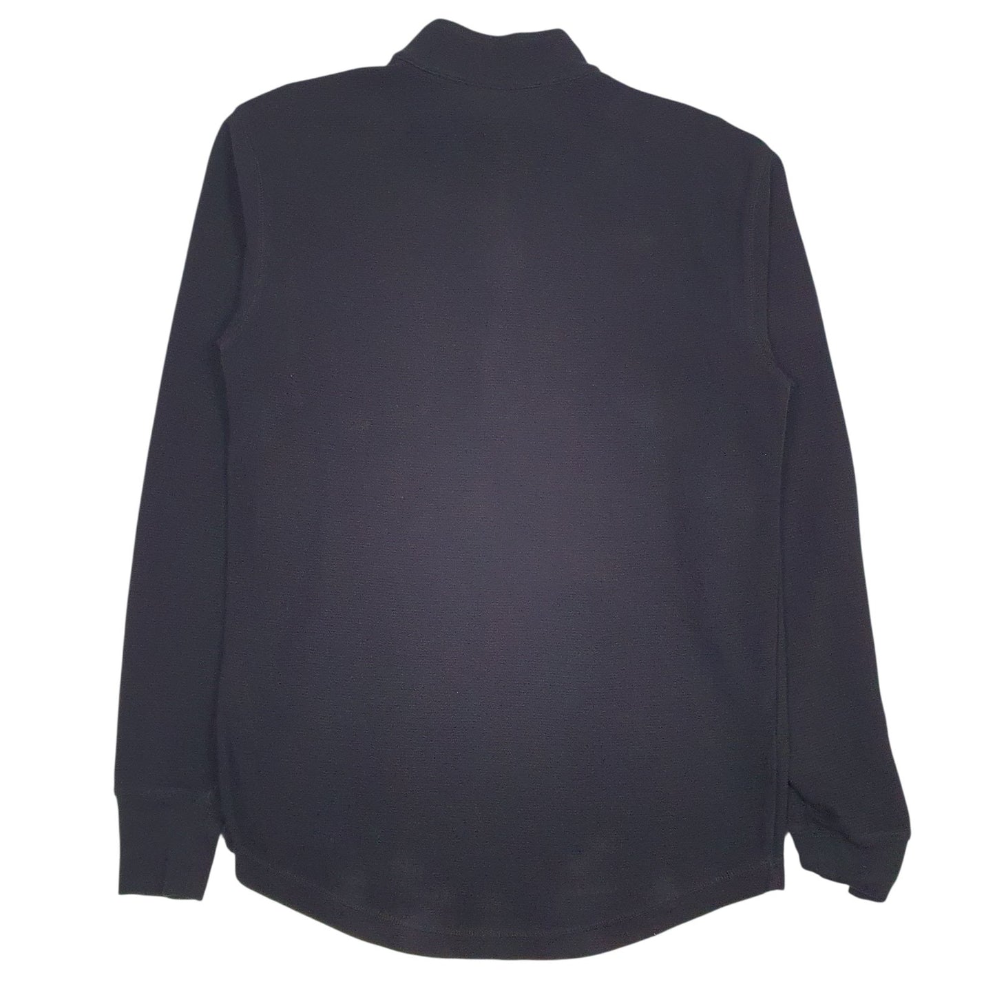 Mens Black Carhartt Lightweight Quarter Zip Jumper