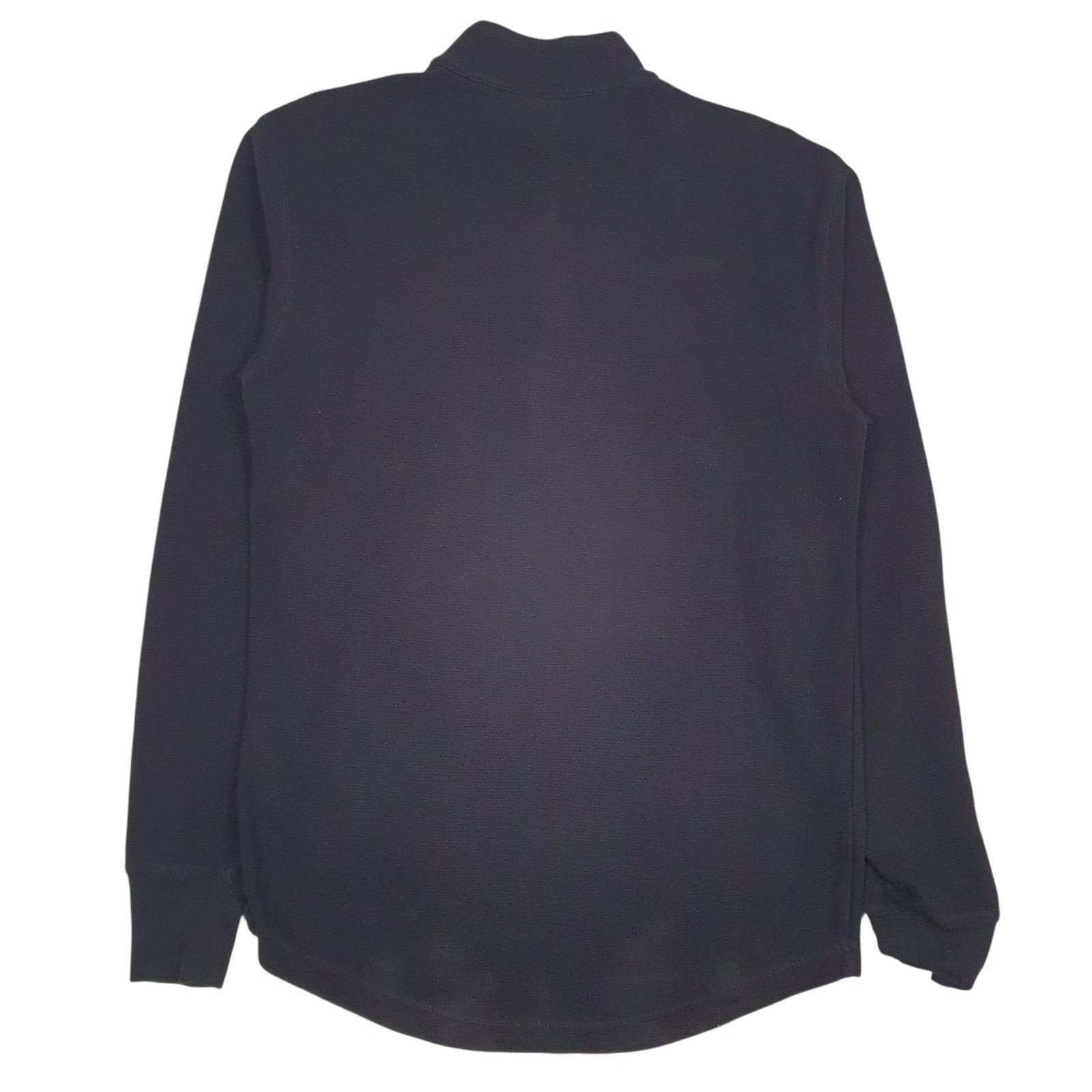 Mens Black Carhartt Lightweight Quarter Zip Jumper