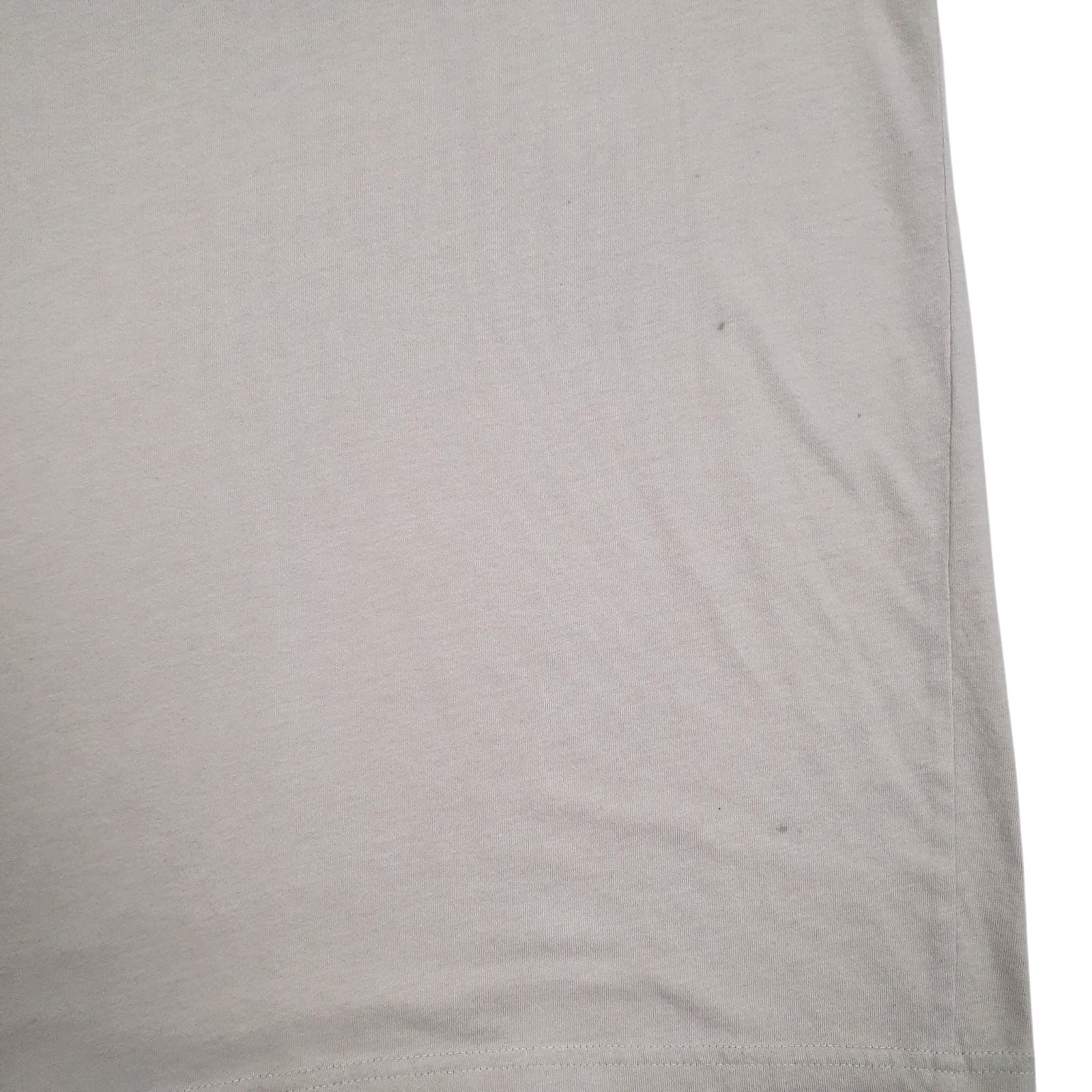 Mens Beige Under Armour Heat Gear Spellout  T Shirt