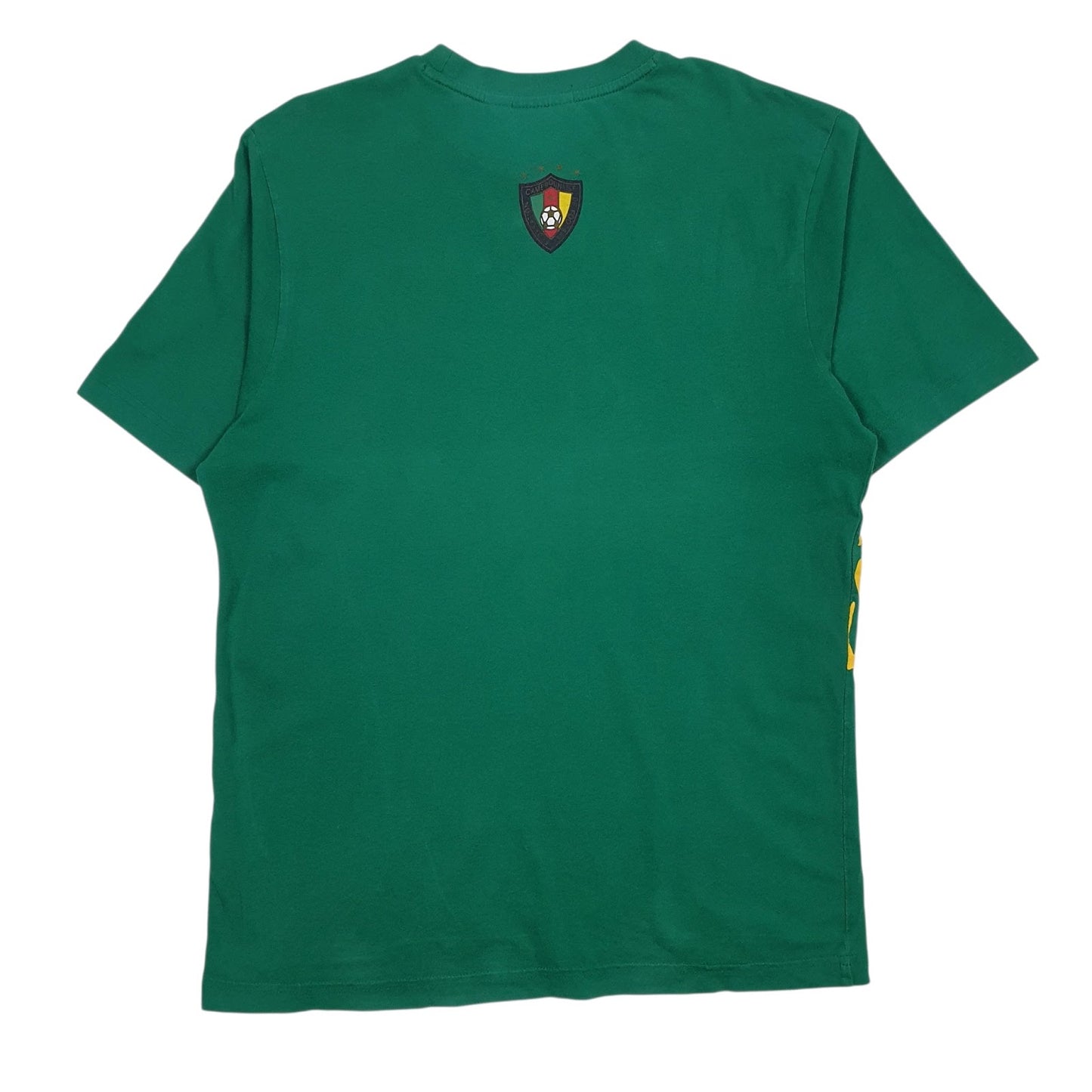 Mens Green Puma Vintage  Federation Camerounaise De Football  T Shirt