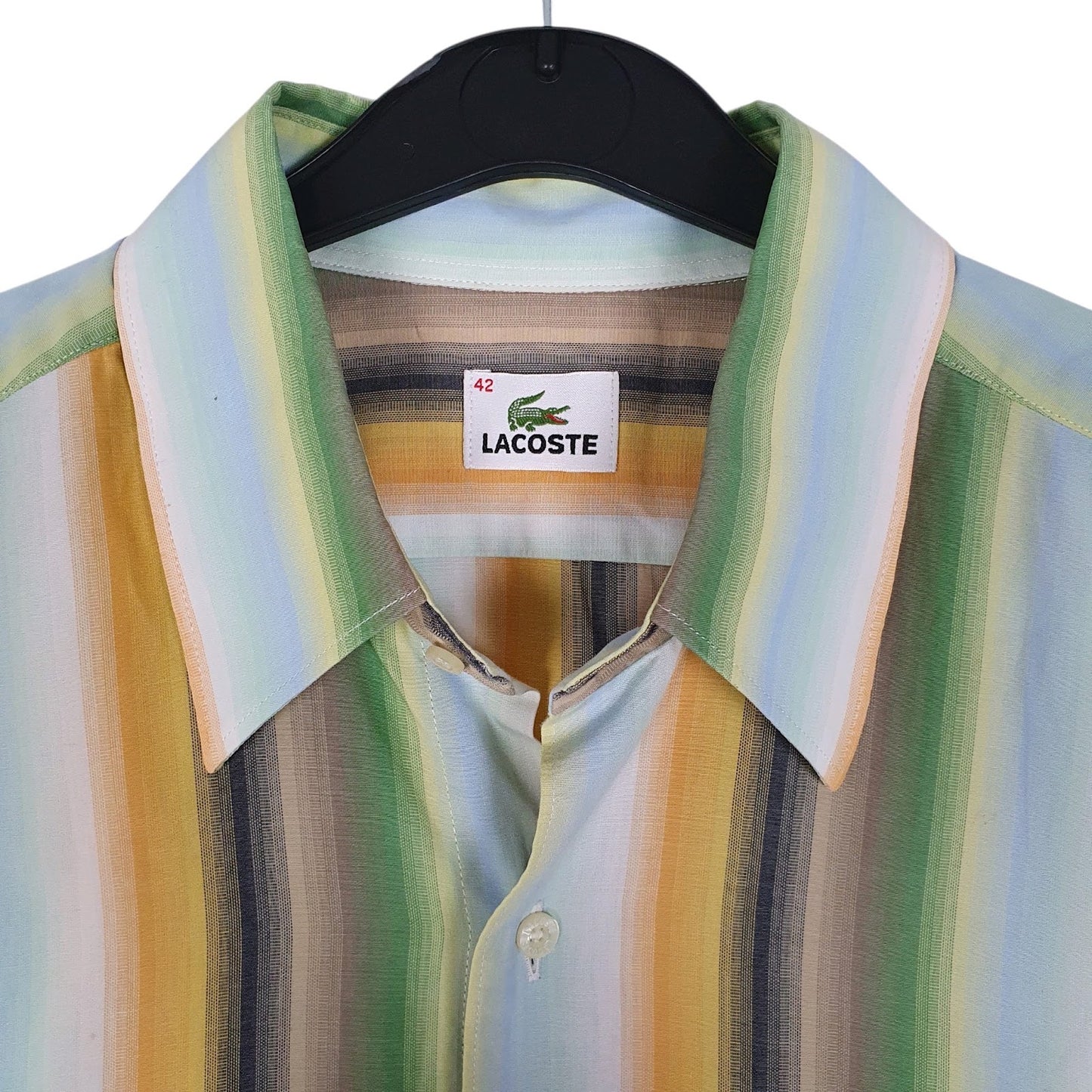 Mens Green Lacoste   Shirt