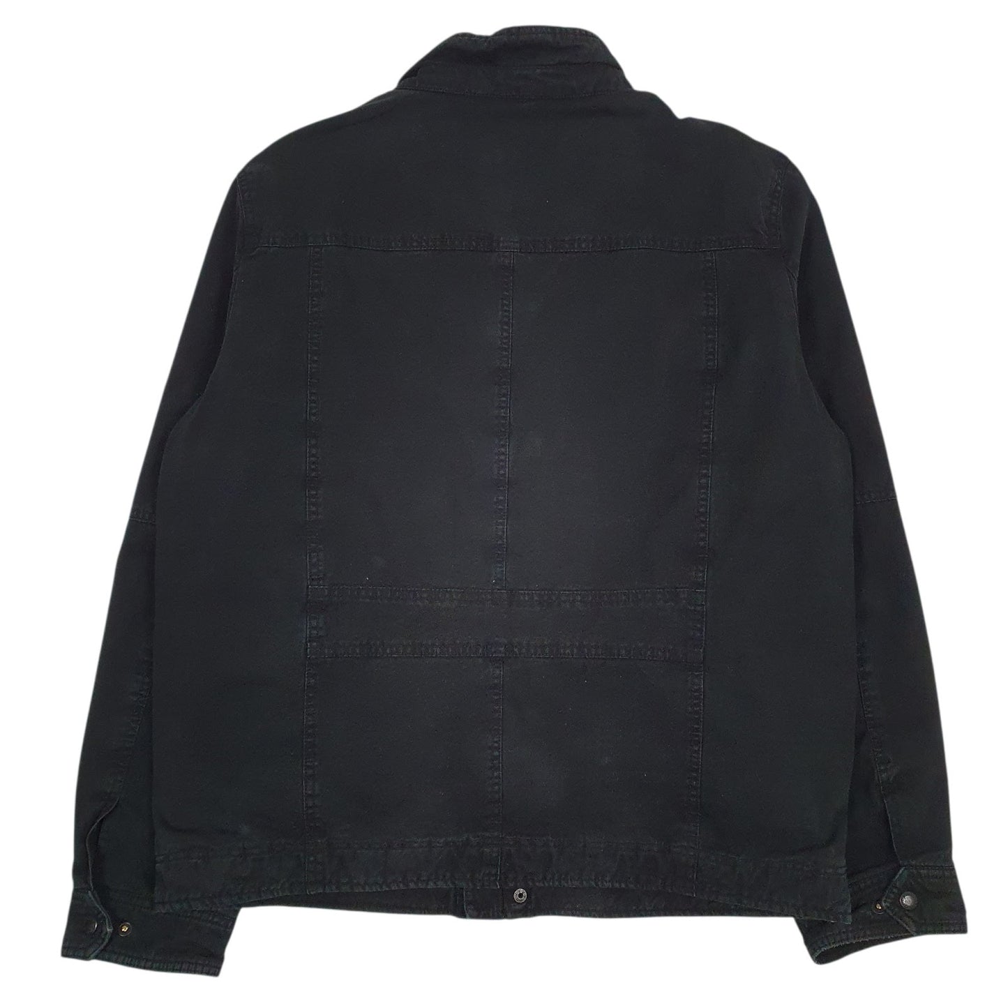 Mens Black Levis Padded Sherpa Lined  Coat