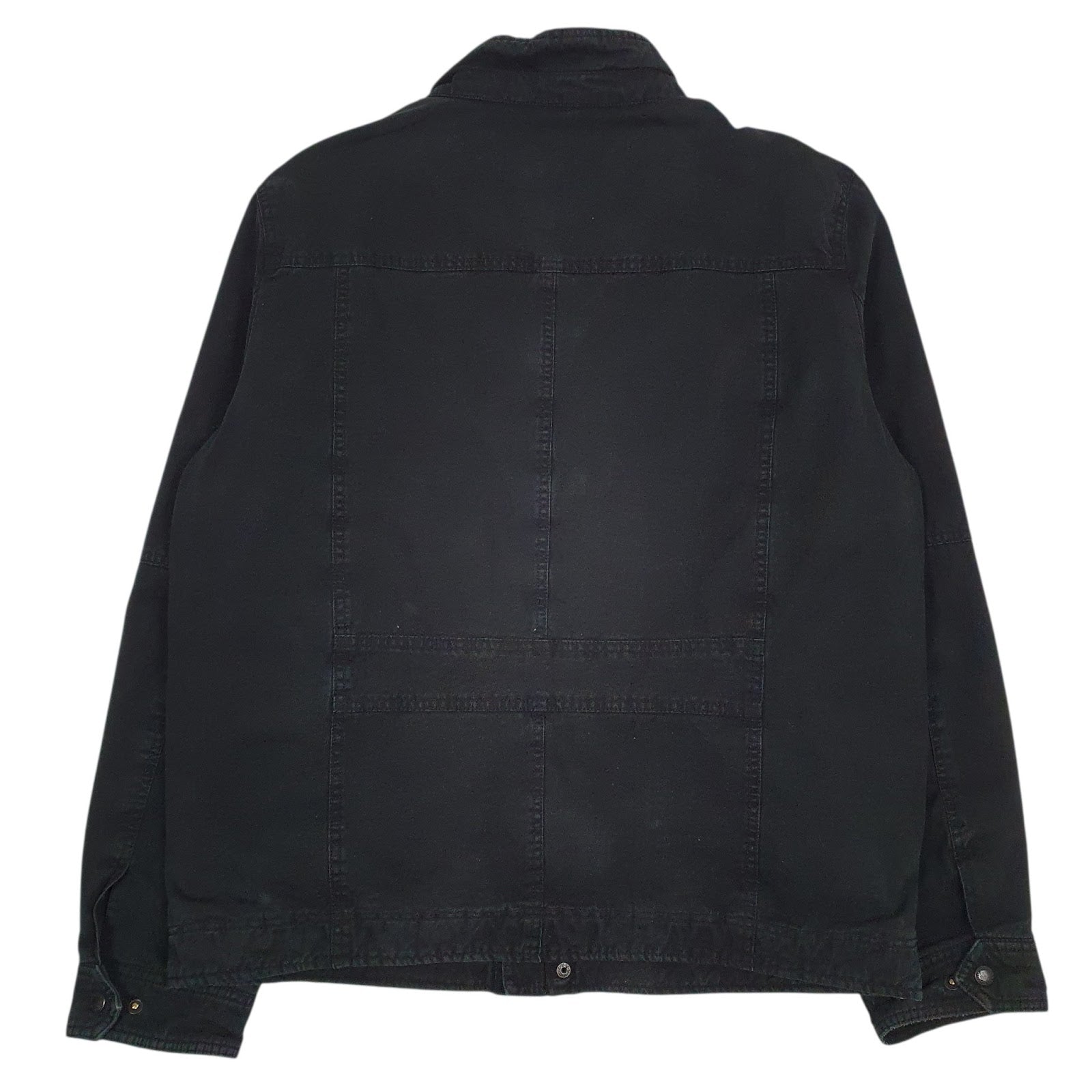 Mens Black Levis Padded Sherpa Lined  Coat
