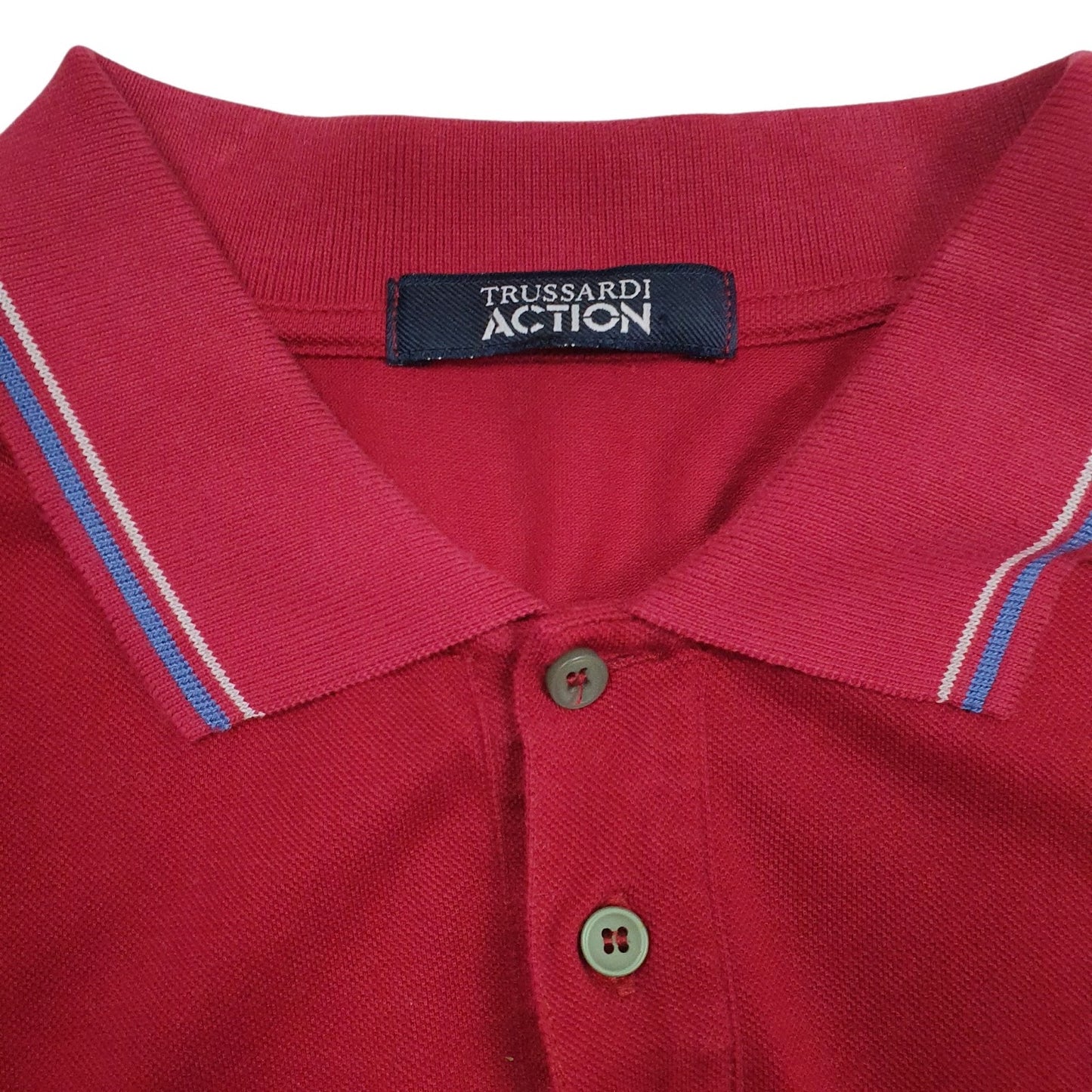 Mens Red Trussardi   Polo Shirt