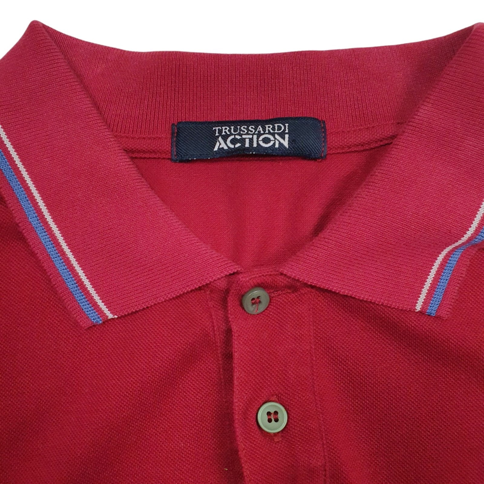 Mens Red Trussardi   Polo Shirt
