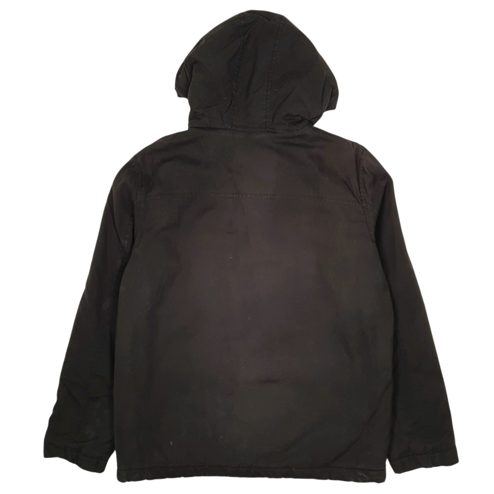 Womens Grey Lee Sherpa Lined Hoodie  Coat