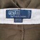 Mens Brown Polo Ralph Lauren Andrew Pant Pleated  Trousers