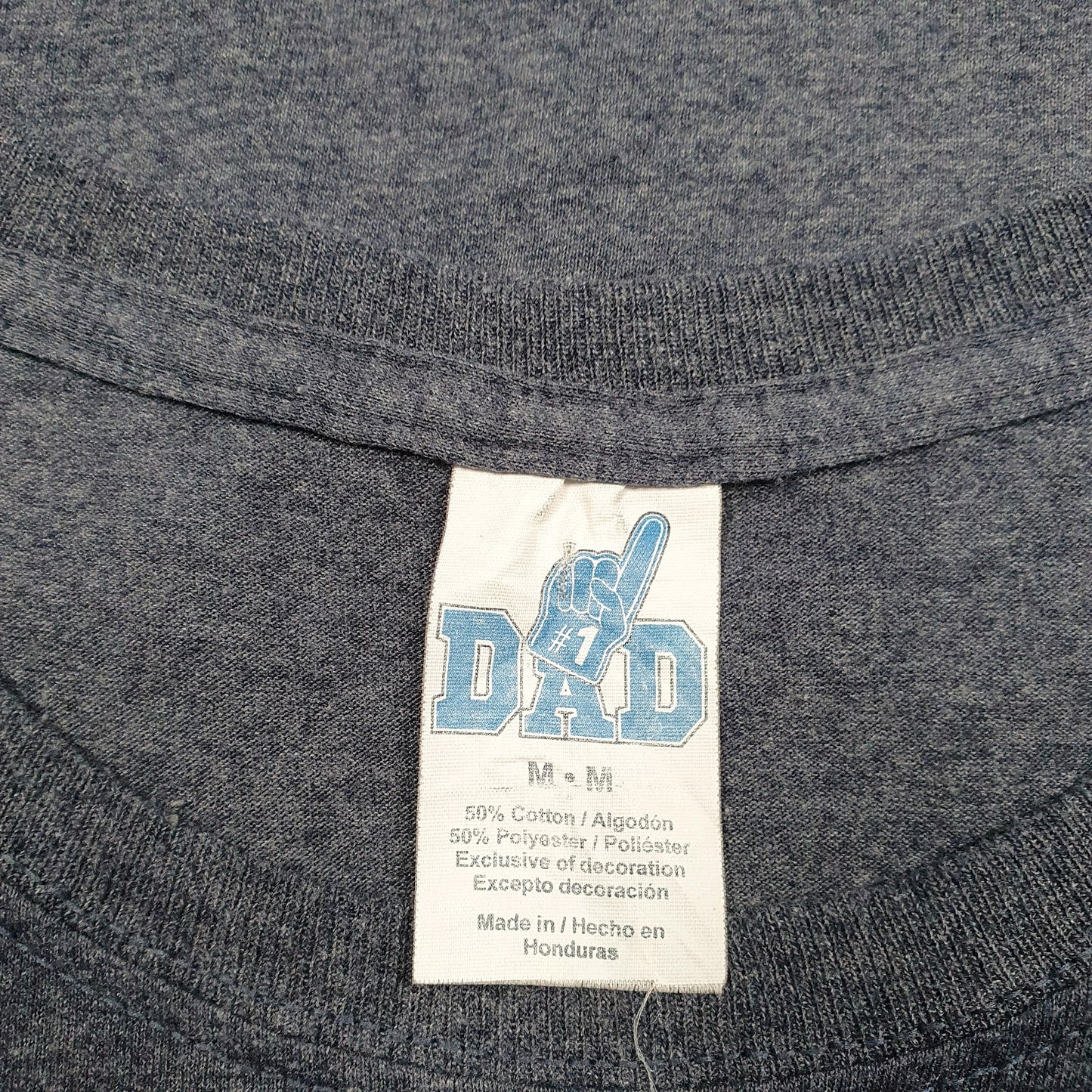 Mens Grey Dad   T Shirt