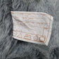 Mens Grey Aquatempora Faux Fur Longline  Coat