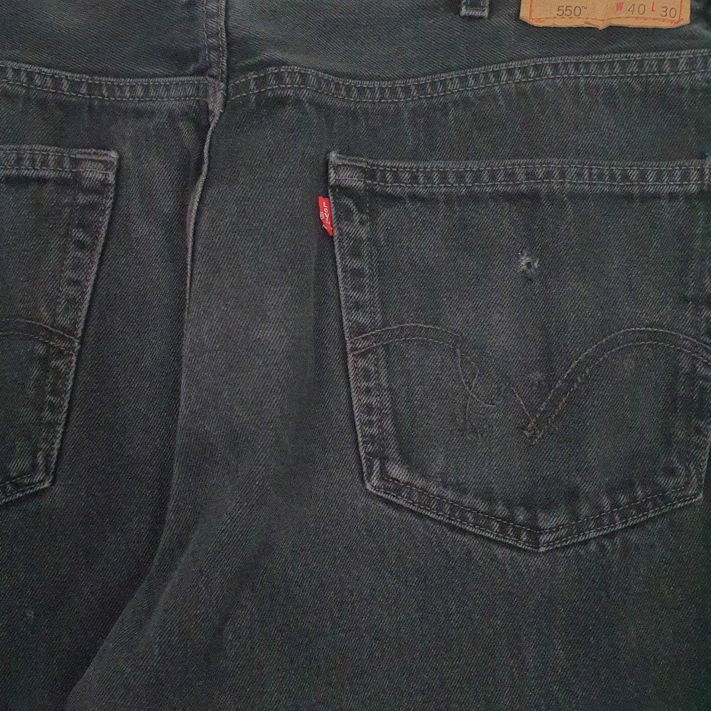 Mens Black Levis   Jeans