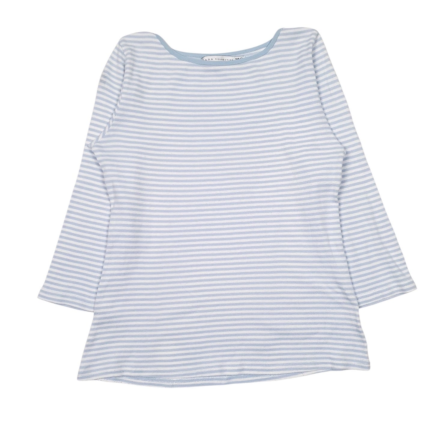 Womens White Zara  Long Sleeve T Shirt